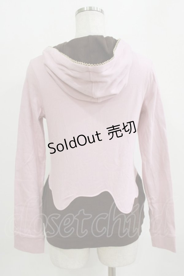 画像3: Angelic Pretty / Melty Ribbon Chocolateパーカー Free ピンク H-26-01-30-060-AP-TO-NS-ZH (3)