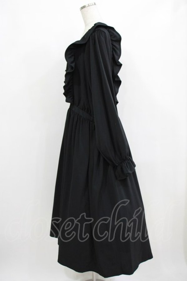 画像2: m petit by misako / フリルワンピース A 4L H-26-01-30-007-LO-OP-NS-ZH (2)