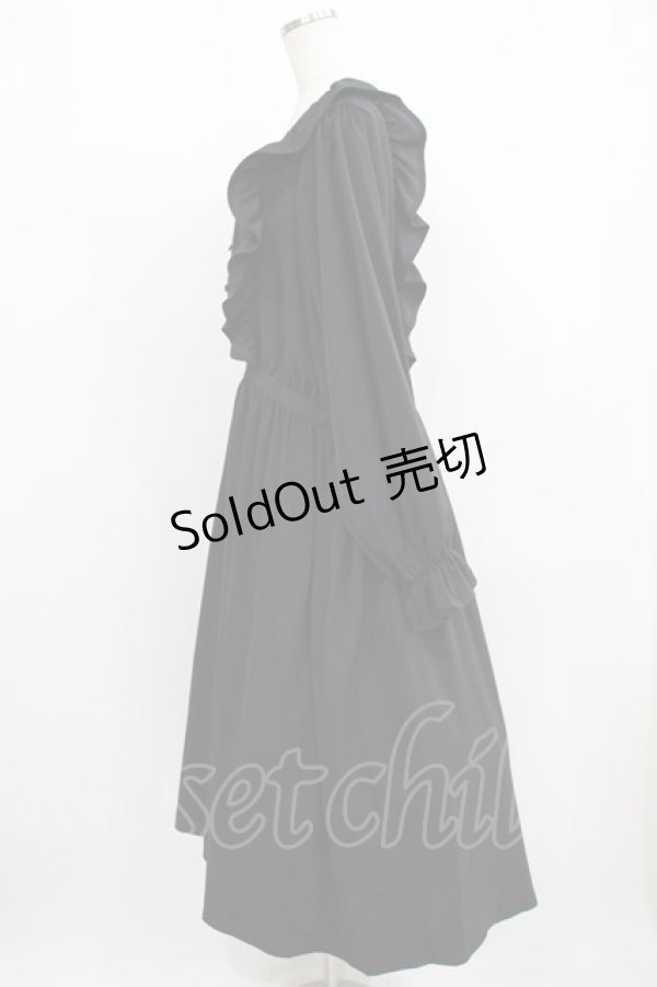 画像2: m petit by misako / フリルワンピース A 4L H-26-01-30-007-LO-OP-NS-ZH (2)