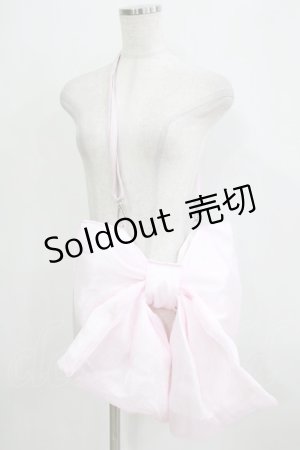 画像: Lovely Tency / 眞白ありす/リボン2WAYバッグ  ピンク H-26-01-30-064-GO-BG-NS-ZH