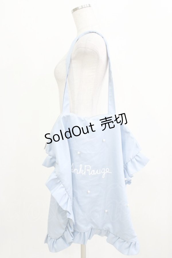 画像1: Ank Rouge / 2024 AnkRouge HAPPY BAGのトート  サックス H-26-01-30-065-CA-BG-NS-ZH (1)