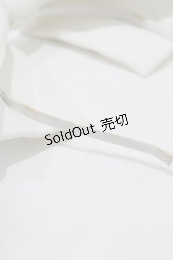 画像3: Ank Rouge / Be mqinチャームカチューシャ  ホワイト H-26-01-30-078-CA-AC-NS-ZH (3)