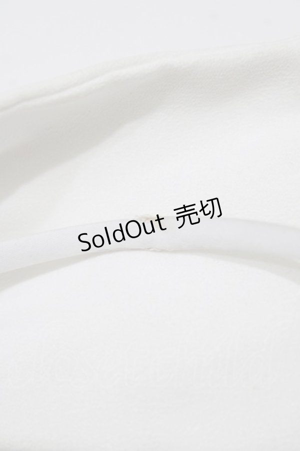 画像4: Ank Rouge / Be mqinチャームカチューシャ  ホワイト H-26-01-30-078-CA-AC-NS-ZH (4)