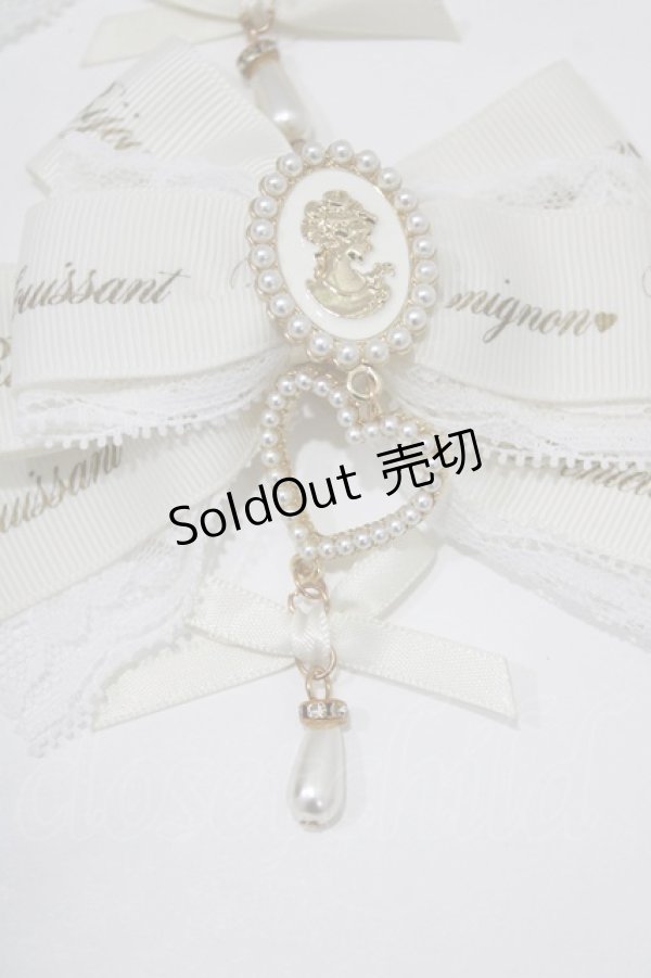 画像2: LIZ LISA / クラシカルカメオ 4つセットヘアクリップ  オフ H-26-01-30-079-LO-AC-NS-ZH (2)