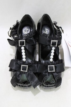 画像: Lovely Tency / 眞白ありす/MAフリルリボンPLP S ブラック H-26-01-30-082-GO-SH-NS-ZH