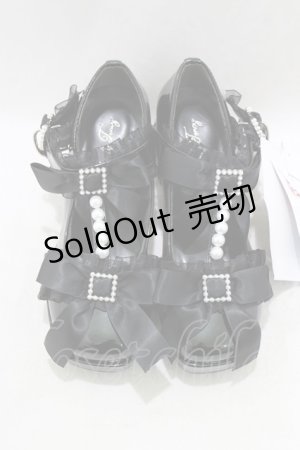 画像: Lovely Tency / 眞白ありす/MAフリルリボンPLP S ブラック H-26-01-30-082-GO-SH-NS-ZH