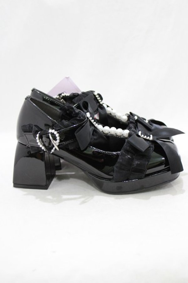 画像2: Lovely Tency / 眞白ありす/MAフリルリボンPLP S ブラック H-26-01-30-082-GO-SH-NS-ZH (2)