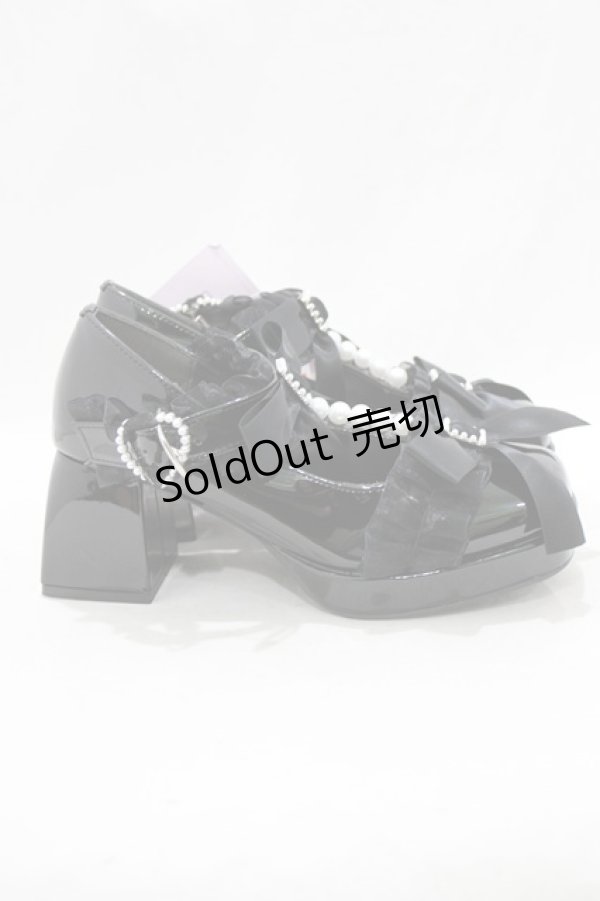 画像2: Lovely Tency / 眞白ありす/MAフリルリボンPLP S ブラック H-26-01-30-082-GO-SH-NS-ZH (2)