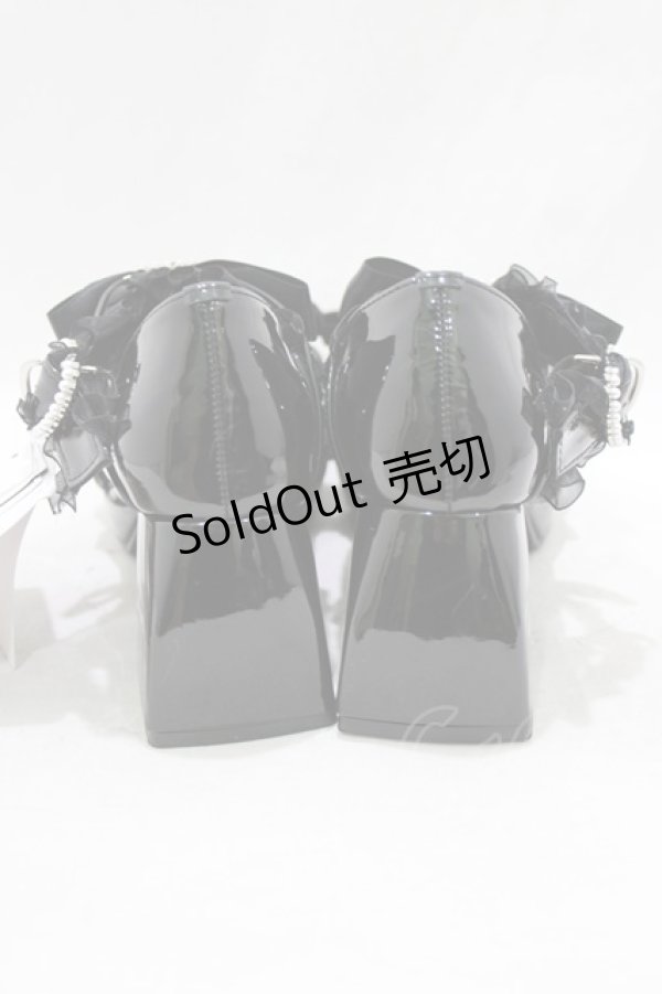 画像3: Lovely Tency / 眞白ありす/MAフリルリボンPLP S ブラック H-26-01-30-082-GO-SH-NS-ZH (3)