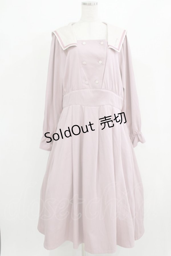 画像1: m petit by misako / サンリオキャラクターズコラボ マイメロディセーラーワンピース LL ピンク H-26-01-30-010-LO-OP-NS-ZH (1)