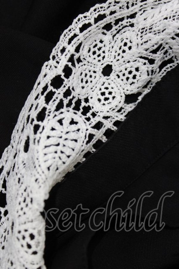 画像4: m petit by misako / AM*レースエリプリーツワンピース 4L ブラック H-26-01-30-011-LO-OP-NS-ZH (4)