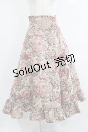 画像: Victorian maiden / 薔薇ゴブランタペストリーハイウエストスカート Free Bordeaux H-26-01-30-012-CL-OP-NS-ZH