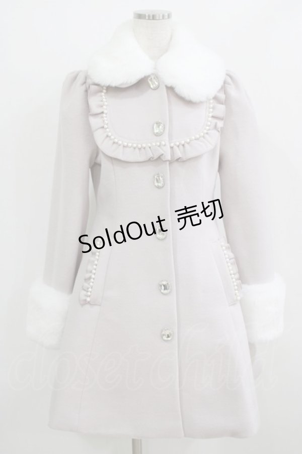 画像1: Ank Rouge / ドーリーフリルコート M ピンク H-26-01-30-017-CA-TO-NS-ZH (1)