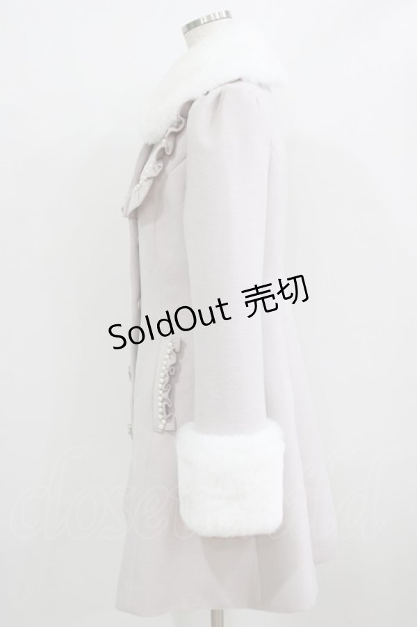 画像2: Ank Rouge / ドーリーフリルコート M ピンク H-26-01-30-017-CA-TO-NS-ZH (2)