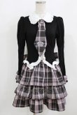 画像1: Ank Rouge / ラフォーレ原宿店限定/お姫様ネクタイワンピース M ブラック/ピンク H-26-01-30-019-CA-OP-NS-ZH (1)