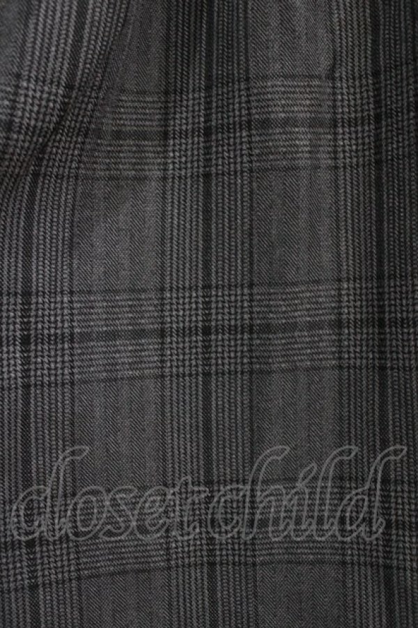 画像4: m petit by misako / チェックワンピース 4L グレー H-26-01-30-002-LO-OP-NS-ZH (4)