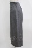 画像2: an another angelus / ミニチェックハイウエストタイトスカート サイズ2 GRAY×BLACK H-26-01-30-022-CA-SK-NS-ZH (2)