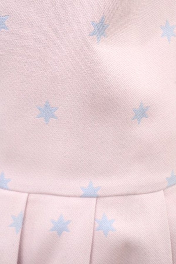 画像3: MILK / アスタリスクジャンパースカート  ベビーピンク×サックス H-26-02-01-1027-ML-OP-KB-ZH (3)