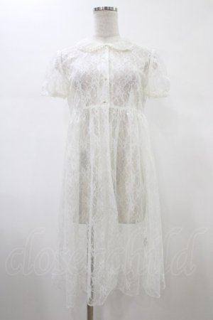 画像: MILK / Dressガウン  ホワイト H-26-02-01-1004-ML-OP-KB-ZH