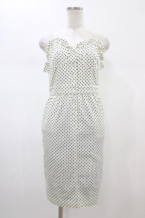 画像: MILK / Arielジャンパースカート  オフ×ブラックドット H-26-02-01-1031-ML-OP-KB-ZH