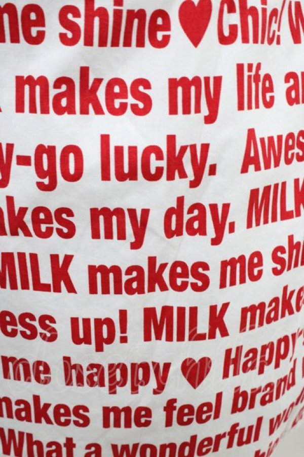 画像3: MILK / Messageサンドレス  レッドプリント H-26-02-01-1032-ML-OP-KB-ZH (3)