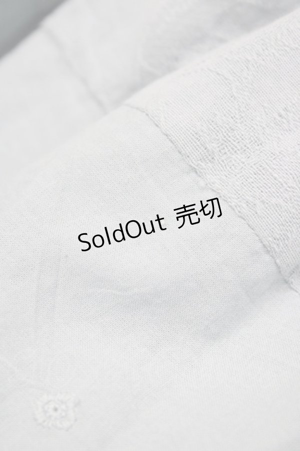 画像5: Sheglit / フラワーブーケのレーススカート  ダルブルー H-26-02-01-1034-EL-SK-KB-ZH (5)