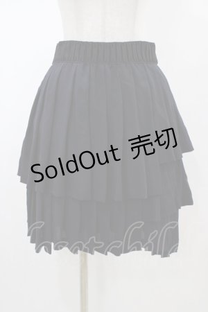 画像: Jane Marple Dans Le Salon / ランダムプリーツスカート  ネイビー H-26-02-01-1035-JM-SK-KB-ZH