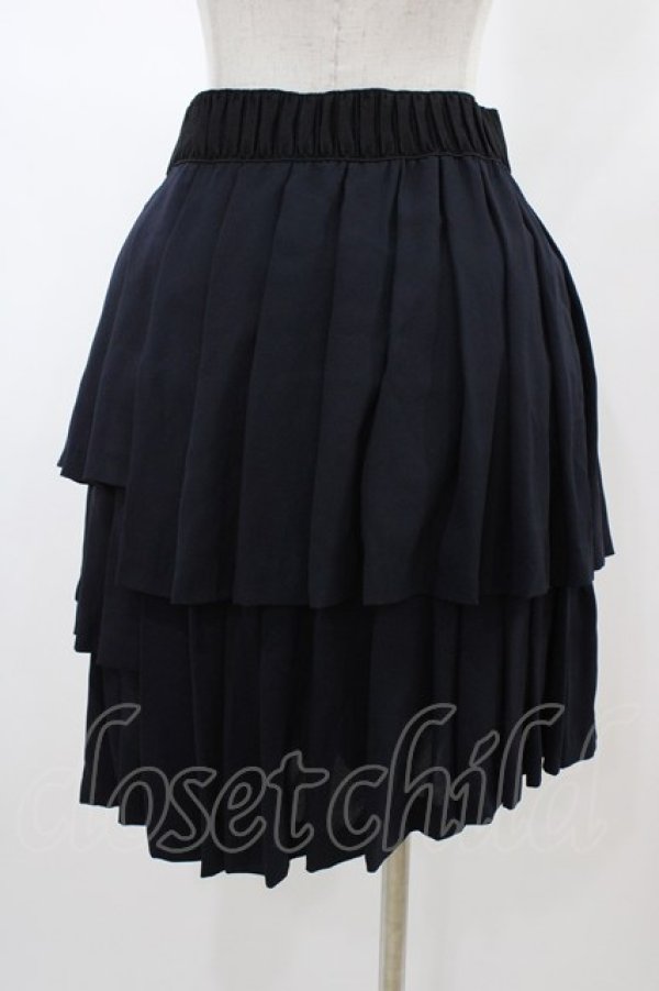 画像2: Jane Marple Dans Le Salon / ランダムプリーツスカート  ネイビー H-26-02-01-1035-JM-SK-KB-ZH (2)