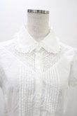 画像3: Emily Temple cute / レース切替ピンタックパフブラウス  ホワイト H-26-02-01-1041-ET-BL-KB-ZH (3)
