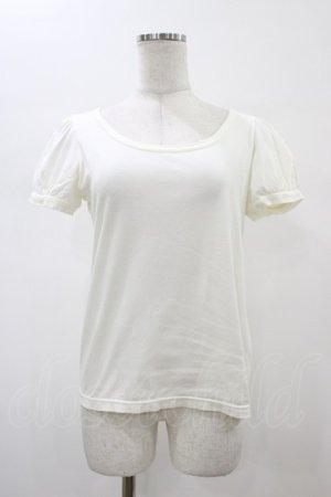 画像: Emily Temple cute / バックリボンパフカットソー  オフ H-26-02-01-1044-ET-TO-KB-ZH