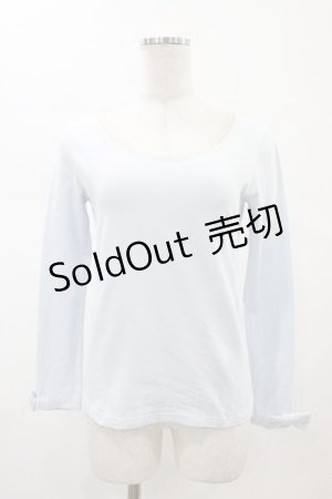 画像: Emily Temple cute / リボンスリーブカットソー  サックス H-26-02-01-1047-ET-TO-KB-ZH