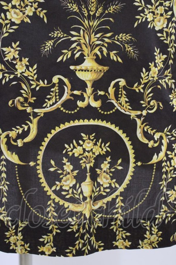 画像5: Jane Marple Dans Le Salon / Marie Antoinette drawstring sleeve dress M ブラウン H-26-02-01-1005-JM-OP-AK-ZH (5)