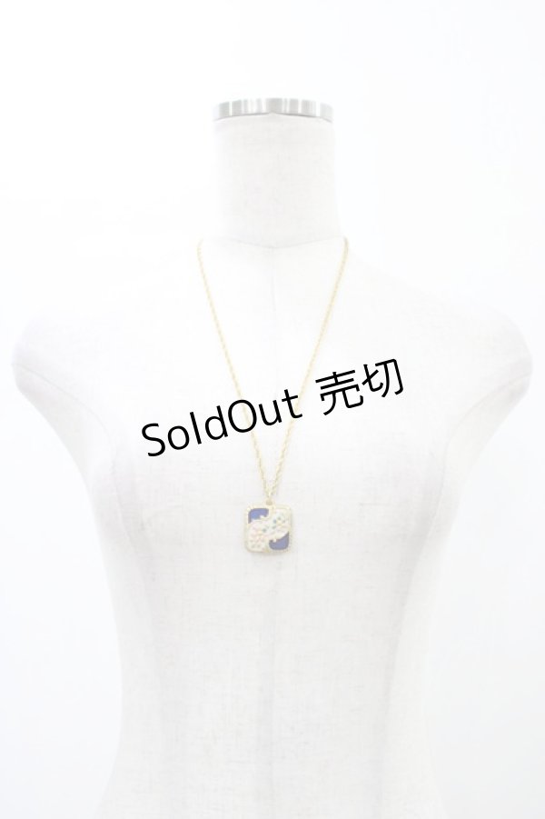 画像2: Jane Marple Dans Le Salon / スクエアペンダント  ゴールド H-26-02-01-1001-JM-AC-AK-ZH (2)