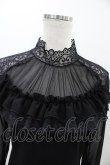 画像3: MR corset / レースフリルトップス  ブラック H-26-02-01-1055-PU-TO-KB-ZH (3)