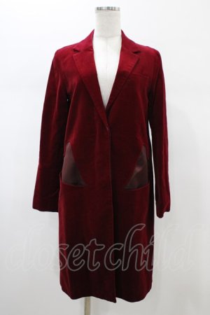 画像: MILK / ハートチェスターコート  ワイン H-26-02-01-1058-ML-CO-KB-ZH