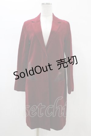 画像: MILK / ハートチェスターコート  ワイン H-26-02-01-1058-ML-CO-KB-ZH