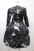 画像2: MILK / スワンレイクドレス  ブラック×ホワイトスワン H-26-02-01-1008-ML-OP-KB-ZH (2)
