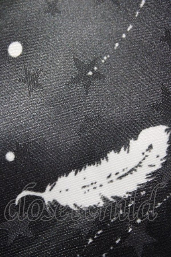 画像5: MILK / スワンレイクドレス  ブラック×ホワイトスワン H-26-02-01-1008-ML-OP-KB-ZH (5)