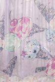 画像3: MILK / ICE CREAMミューズドレス  プラムラベンダープリント H-26-02-01-1010-ML-OP-KB-ZH (3)