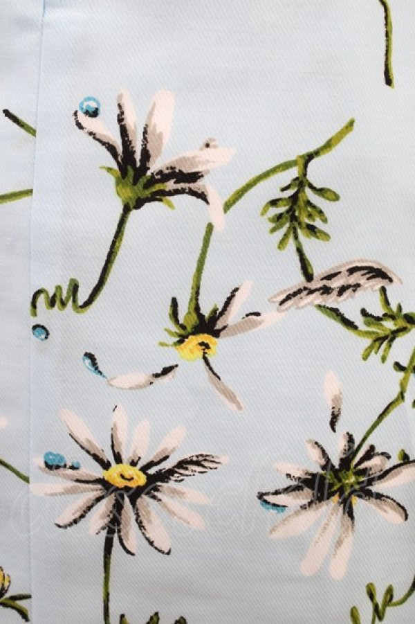 画像3: MILK / マーガレットブロッサムワンピース  サックスベース H-26-02-01-1011-ML-OP-KB-ZH (3)