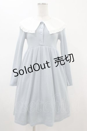 画像: MILK / Sisterワンピース  サックス H-26-02-01-1012-ML-OP-KB-ZH