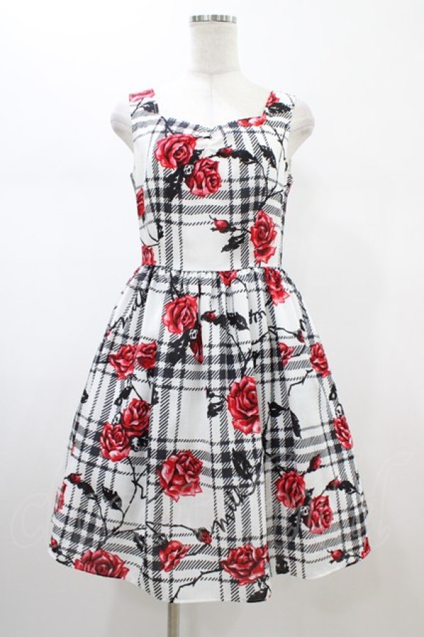 画像1: MILK / ラヴィアンローズドレス  オフベース H-26-02-01-1018-ML-OP-KB-ZH (1)