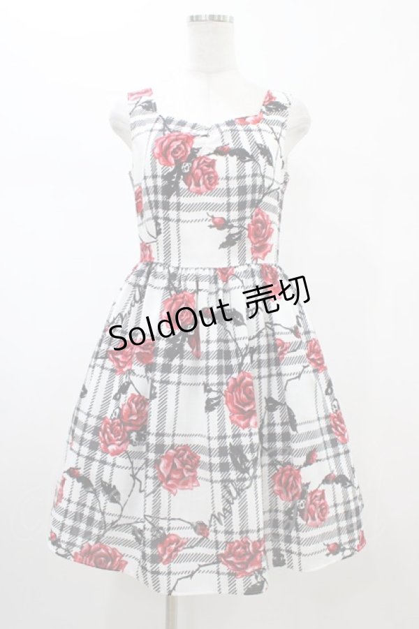 画像1: MILK / ラヴィアンローズドレス  オフベース H-26-02-01-1018-ML-OP-KB-ZH (1)