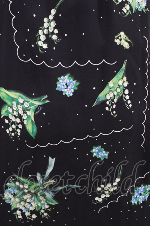 画像3: MILK / Lily bell doll  ブラック H-26-02-01-1021-ML-OP-KB-ZH (3)