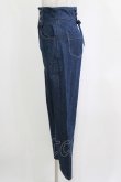 画像2: Fi.n.t / バックレースアップストレートデニムパンツ S INDIGO H-26-02-02-026-CA-PA-NS-ZH (2)