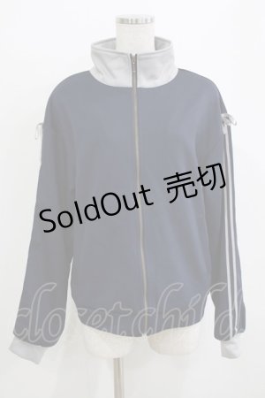 画像: Fi.n.t / リボンライントラックジャケット Free NAVY H-26-02-02-031-CA-JA-NS-ZH