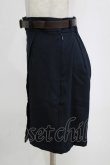 画像2: Fi.n.t / ベルト付きラップスカパン Free NAVY H-26-02-02-032-CA-SK-NS-ZH (2)