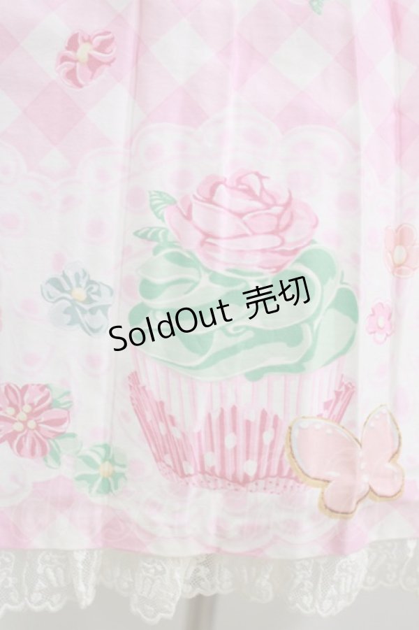 画像4: Angelic Pretty / Sugar Fairy Cakeホルターネックジャンパースカート Free ピンク H-26-02-02-003-AP-OP-NS-ZH (4)