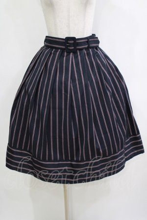 画像: Fi.n.t / レジメストライプタックスカート Free NAVY H-26-02-02-036-CA-SK-NS-ZH