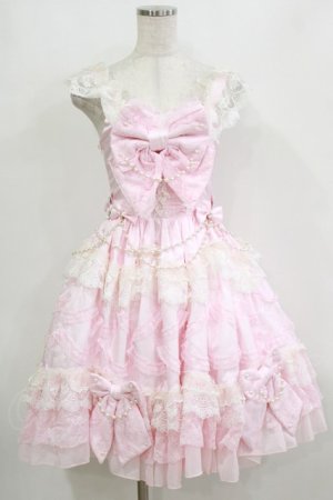 画像: Dream Lolita（海外ロリータブランド） / 昭和Dollジャンパースカート M ピンク H-26-02-02-004-PU-OP-NS-ZH